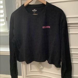 hollister size s crop top